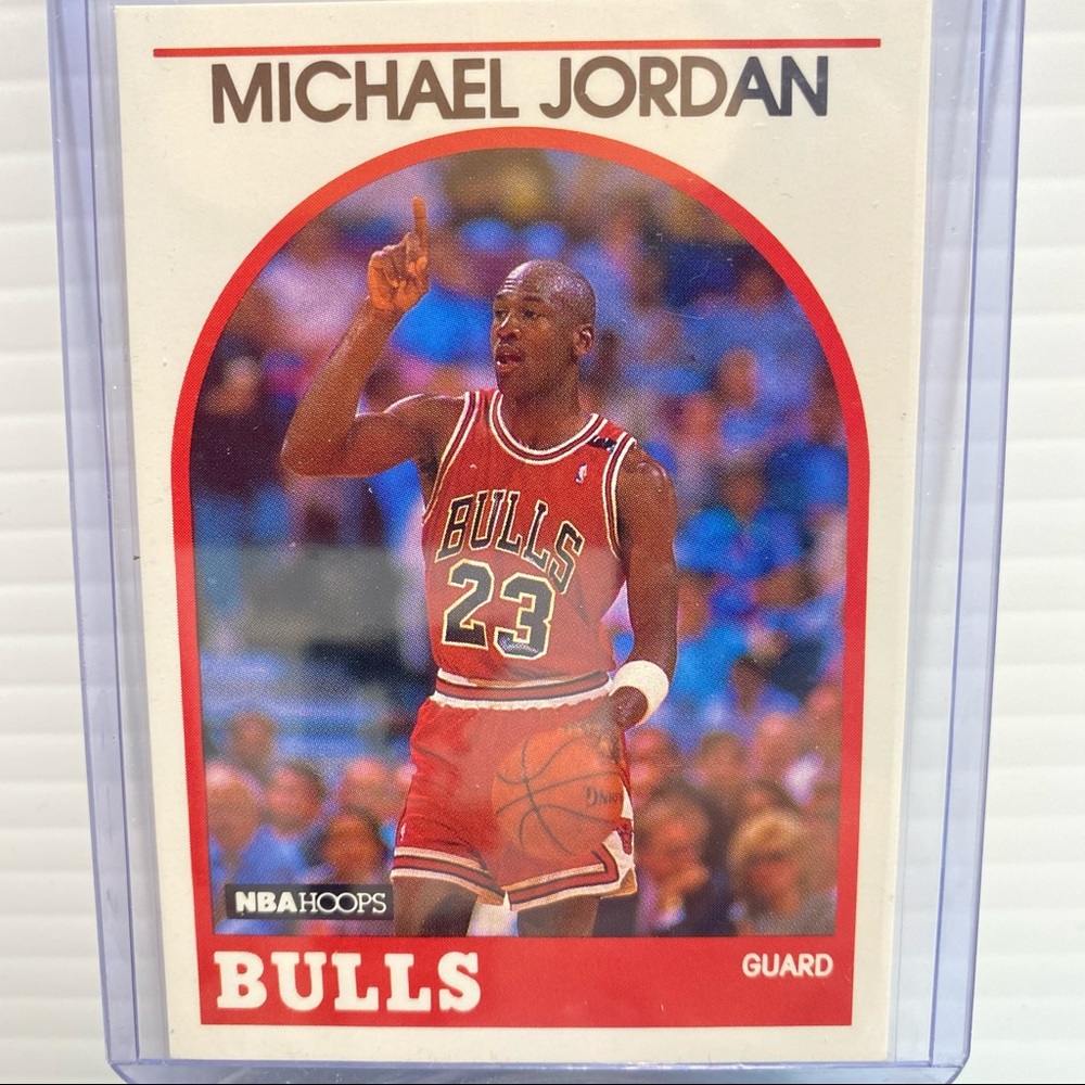 Micheal Jordan NBA Hoops 1989 #200 Vintage